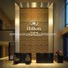 Buy cheap Fireproof Sound Absorption 3D Wall Panel in 500mm*500mm Size for Hotel Lobby Decor from wholesalers