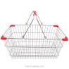 Buy cheap 15kgs Weight Capacity Zinc or Chrome Plated Wire Mesh Metal Shopping Basket for Store from wholesalers