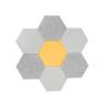 Buy cheap Sound Absorbing Hexagonal Acoustic Panels 9mm 1000gsm from wholesalers