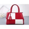 Buy cheap Famous Brand Contrast Color Grid Platinum Bag , Women ' S Over Shoulder Handbags from wholesalers