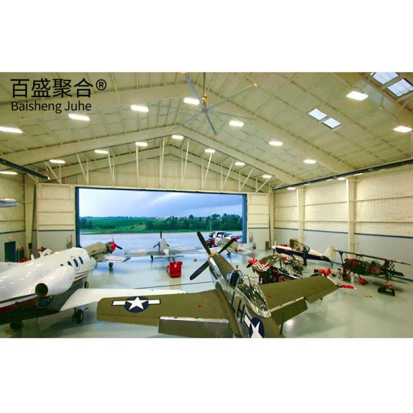 Buy cheap Space Frame Roof Prefabricated Light Steel Hangar for Aircraft Maintenance Shed from wholesalers