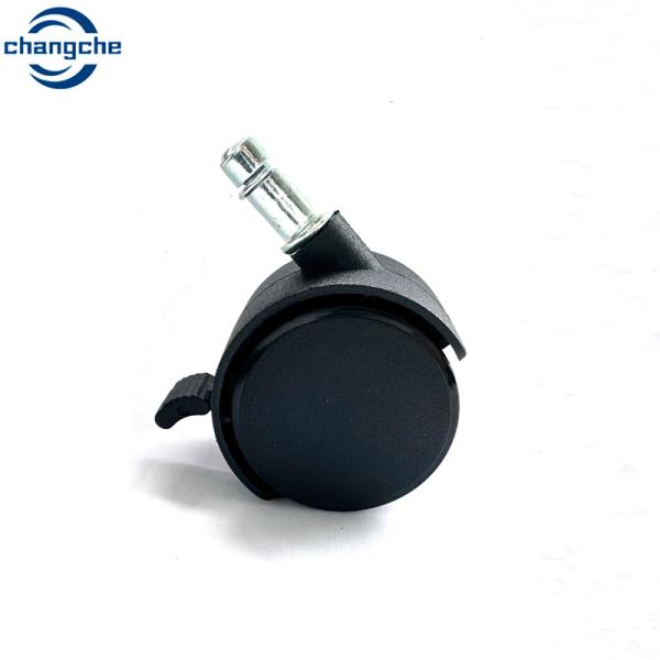 Furniture Caster Wheels 2 Inch Nylon&TPR Heavy Duty Caster Wheel Swivel Stem