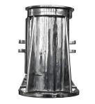 SPT OEM 316 304 Stainless Steel Casting Automatic Angle Meat Mincers Auger Screw