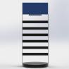 Buy cheap Double Sides Rotated Metal Table Top Display Stands With Top Sign For Brand Logo from wholesalers