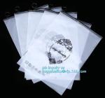 vinyl slider k PVC bag packaging, EVA Beauty Makeup Standup Pouch Bags With