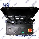 600 Watt 2.4G 5.8G Portable Anti Drone Jammers
