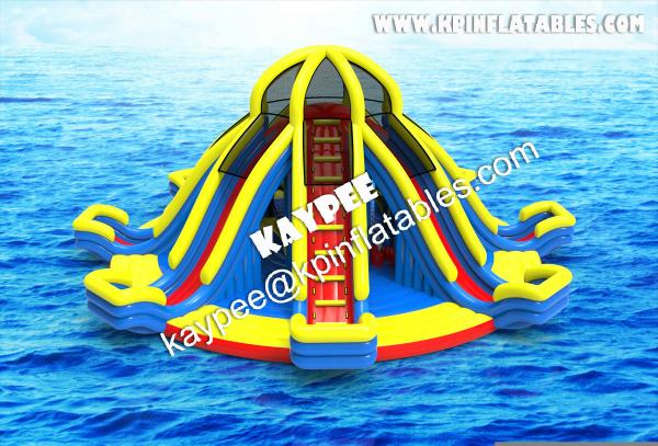 Buy cheap Inflatable multiple Water slide for Aqua Park from wholesalers