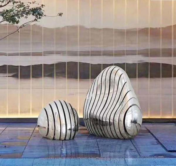 Buy cheap Decorative Mirror Polished Stainless Steel Art Sculptures from wholesalers
