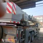 Zoomlion's 2016 Orange Truck Crane 55 Ton Lifting Capacity Folding Design Orange