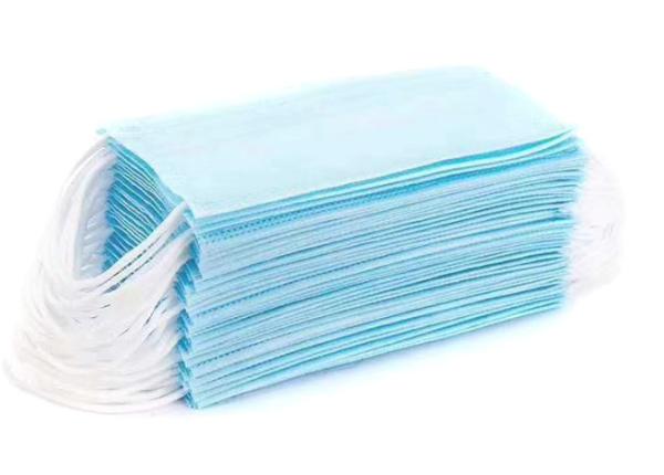 Buy cheap Three Layer Disposable Protective Mask For Personal Respiratory Protection from wholesalers
