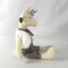 Buy cheap Children Gift Christmas Soft Toys Plush Animal Cuddly White Christmas Moose Toy from wholesalers