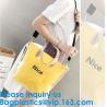 Buy cheap Fashion Ladies Rainbow Hologram Laser PVC Handbag Beach Shoulder Bag Shopping Tote Bag For Women from wholesalers