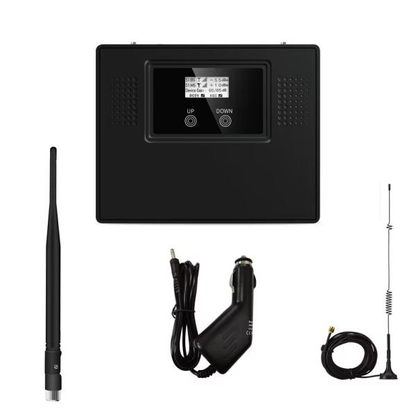 Buy cheap Vehicle Car Use Tri Band Repeater , 4g Cell Phone Signal Booster / Amplifier from wholesalers