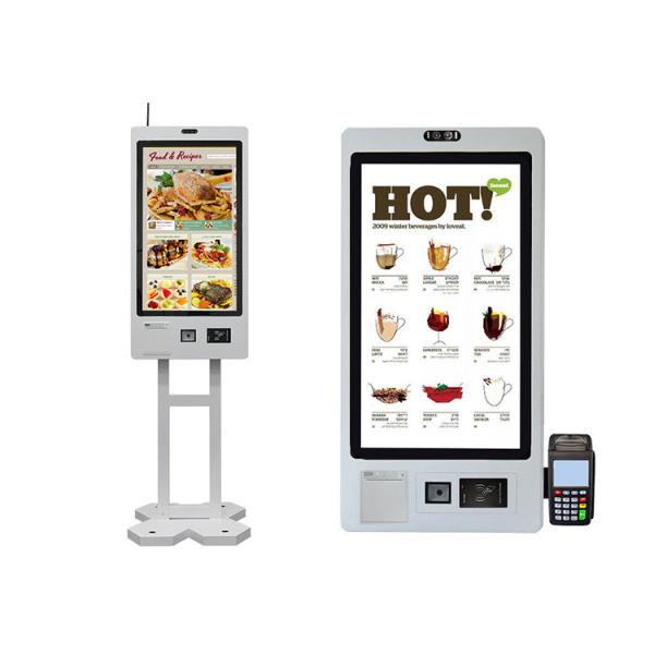 Buy cheap 32 Inch Android Unmanned Counter Restaurant Self Ordering Kiosk for KFC Mcdonald's Ordering Kiosk from wholesalers