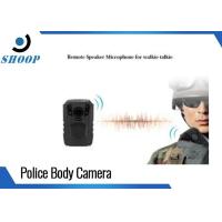 Buy cheap Wireless Body Worn Police Pocket Video Camera LTE 3G / 4G High Resolution product