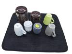Microfiber Dish Drying Mats For Kitchen Countertop Drying Pads For Dish