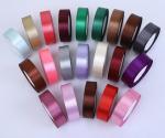 4.5cm Polyester Plain Satin Gift Wrap Ribbon Double Faces Satin Ribbon For