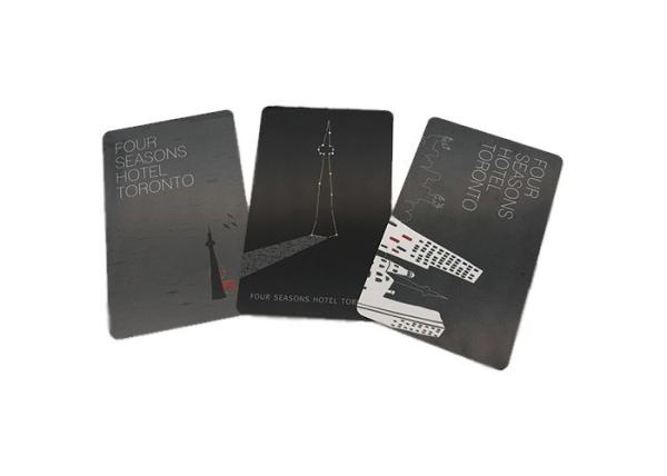 Buy cheap 125KHZ / 13.56MHZ RFID Hotel Key Cards Blank Plastic ID Cards Door Access from wholesalers