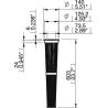 Buy cheap Conical Air Filter Cartridge Polyester PTFE Medium Material 0.01 Um Porosity from wholesalers