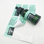 Waterproof Adhesive Lotion Private Labels For Plastic Bottles Cosmetic Stickers