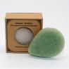 Buy cheap Customized Logo Tear Drop Exfoliating Konjac Sponge 2.5cm Thick from wholesalers