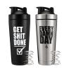 Buy cheap Custom Logo 750ml Shaker Cup Insulated Stainless Steel Water Bottles With Wire Whisk from wholesalers
