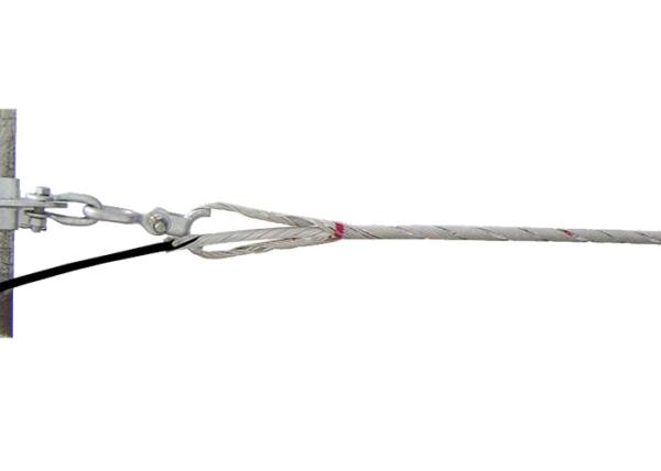 100m Span Preformed Dead End Clamp , Aluminum Clad Steel Preformed Dead End