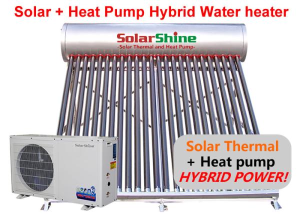 150L / 260L / 320L Capacity Solar Heat Pump Water Heater 0.6 Mpa Working