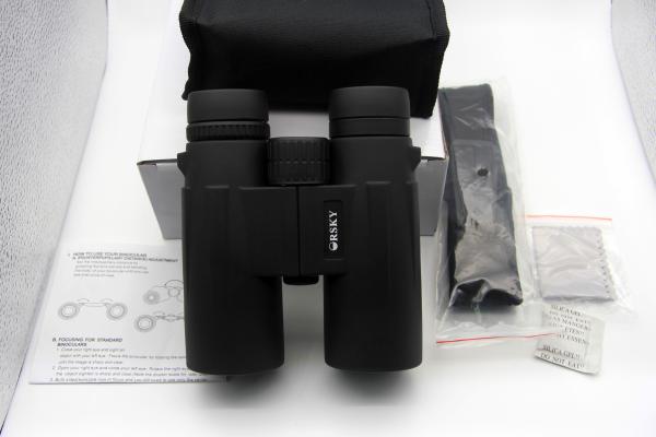 Buy cheap 10x42 Waterproof Black Compact Travel Binoculars / Lightweight Binoculars For Hunting from wholesalers