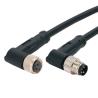 Buy cheap Straight Angled 1.5A Solder M8 Waterproof Connector Plastic Vertical 22AWG from wholesalers