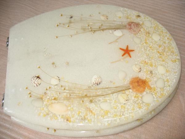 Buy cheap dry flower poly resin toilet seat,17'18'19'Uropean standard,USA stardard from wholesalers