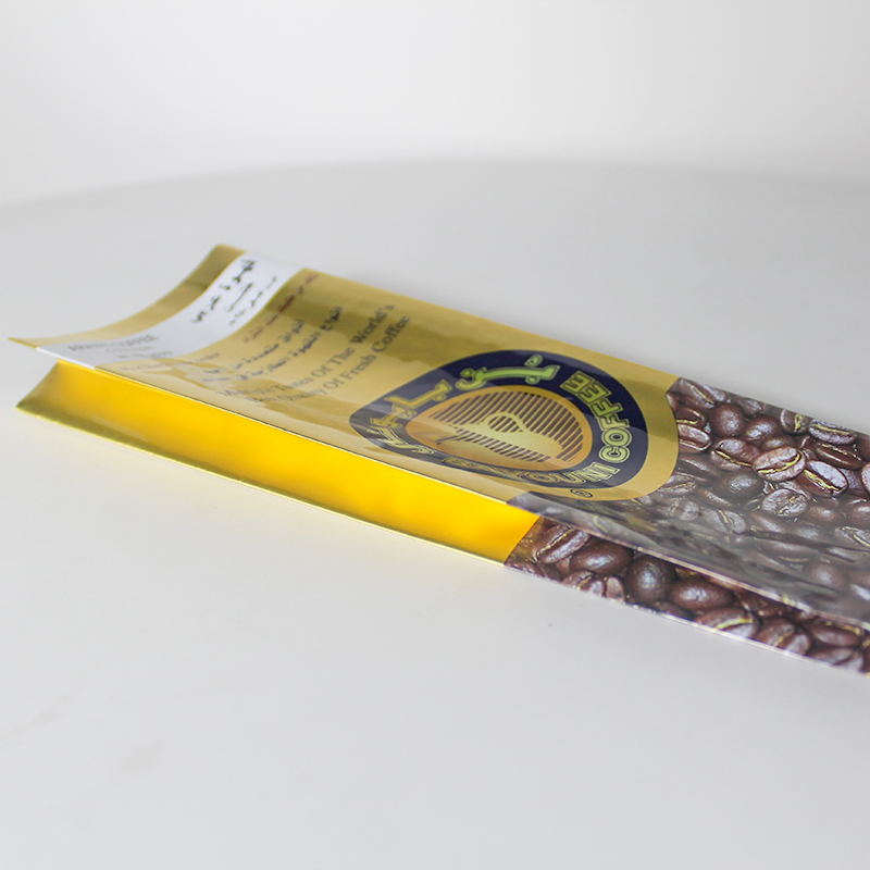 Coffee Bean Package Side Gusset Coffee Bags With Valve 250g Moisture Proof