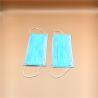 Buy cheap Anti Flu Virus Face Mask Earloop 3 Ply / Dust Mouth 3 Ply Surgical Face Mask from wholesalers