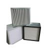 Buy cheap Galvanized Steel Frame 0.3um Deep Pleat HEPA Filter For Cleaning Room from wholesalers