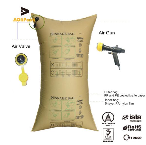 Buy cheap Cargo Transport 900*1800mm Container Dunnage Air Bag from wholesalers
