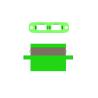 Buy cheap MPO Fiber Optic Adapter Plastic Duplex High Precision With Flange Fiber Adapter from wholesalers
