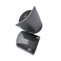 Buy cheap Large Diameter Wrapped Carbon Fiber Tube For Automobile Exhaust Pipe product