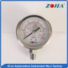 Buy cheap Low Pressure Glycerin Pressure Gauge / Stainless Silicone Filled Pressure Gauge from wholesalers