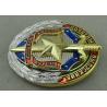 Buy cheap Zinc Alloy Synthetic Enamel Police Badges for Anniversary Celebration from wholesalers