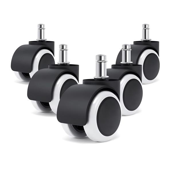 Buy cheap Recommended Office Chair Caster Wheels Set Of 5 Furniture White Nylon Caster from wholesalers
