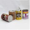 Buy cheap Food Grade Cylinder Paper Composite Cans for Nuts / Milk Powder / Coffee Bean from wholesalers