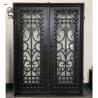 Buy cheap Casting Iron Double Door Anti-theft Entrance Doors Square House Safety Gate Modern Large from wholesalers