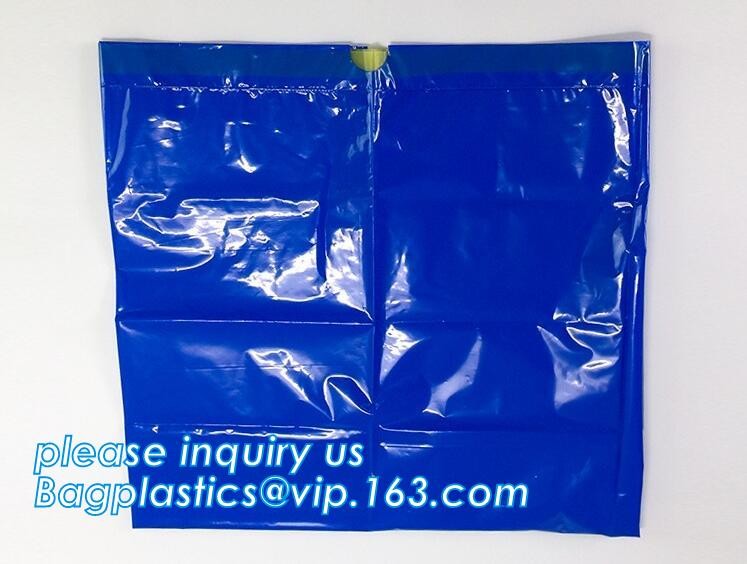 Large Drawstring Biohazardous Waste Bags, Nice printing red incinerate waste bag, Biohazard Bags Medical Waste Bags with