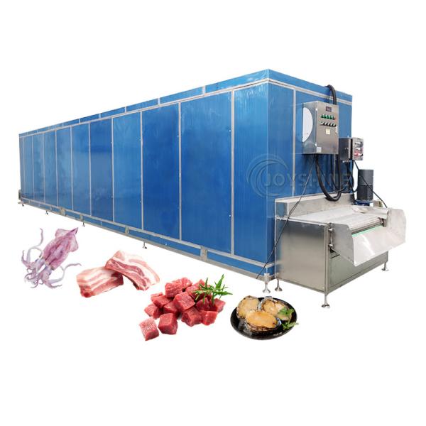 Buy cheap Air Cooling IQF Tunnel Freezer For French Fries Frozen Vegetable Chicken from wholesalers