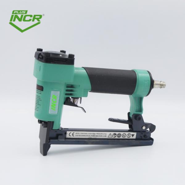 Buy cheap Semi-automatic 21 Gauge Fine Crown Air Pneumatic Staple Gun for Furniture Decoration from wholesalers