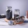 Buy cheap 750ml 1000ml Round Glass Storage Jar With Airtight Lids from wholesalers