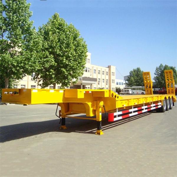 Buy cheap China New Tri Axle Low Loader Tractor Truck Trailer from wholesalers