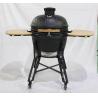 Buy cheap Charcoal 22 Inch Starry Sky Surface Ceramic Kamado Grills BBQ Bamboo Handlle from wholesalers