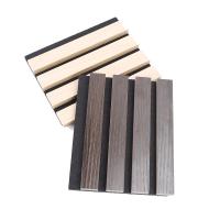 Buy cheap MDF PET Decorative Acoustic Wood Panels 9mm 12mm product