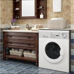 1.3m mirror Solid Wood Bathroom Vanity Ready Made SGS Sink Cabinets